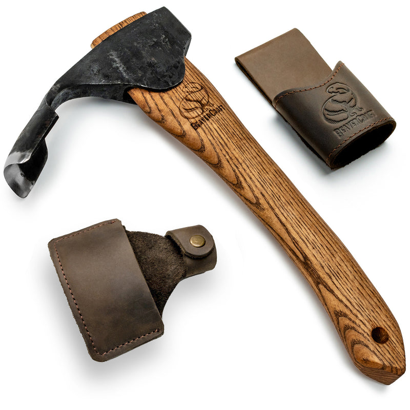 Beavercraft Compact Wood Carving Adze w/sheath