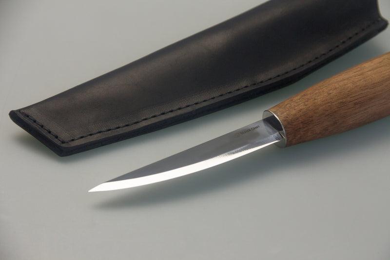 BeaverCraft Premium Sloyd Knife with Walnut Handle